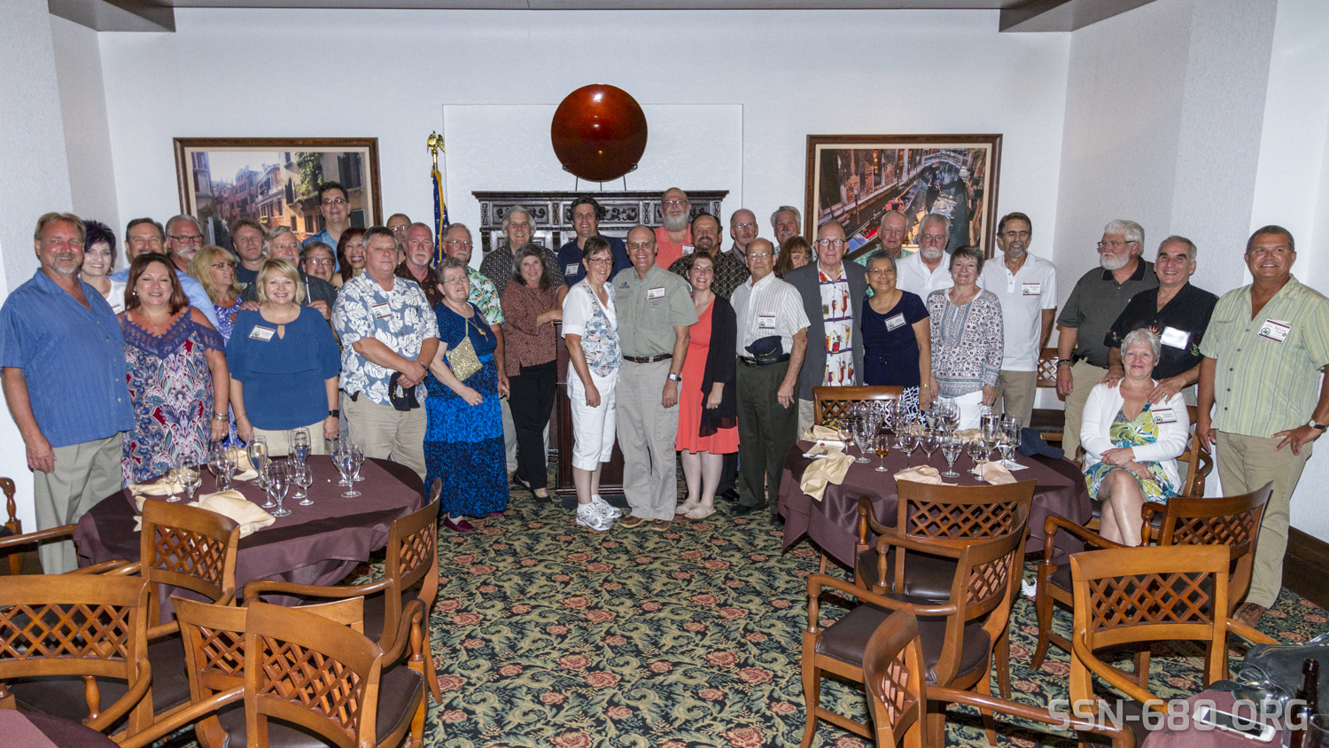 REGROUPEX 17 finds shipmates from USS WILLIAM H. BATES (SSN 680) gathered in Orlando!